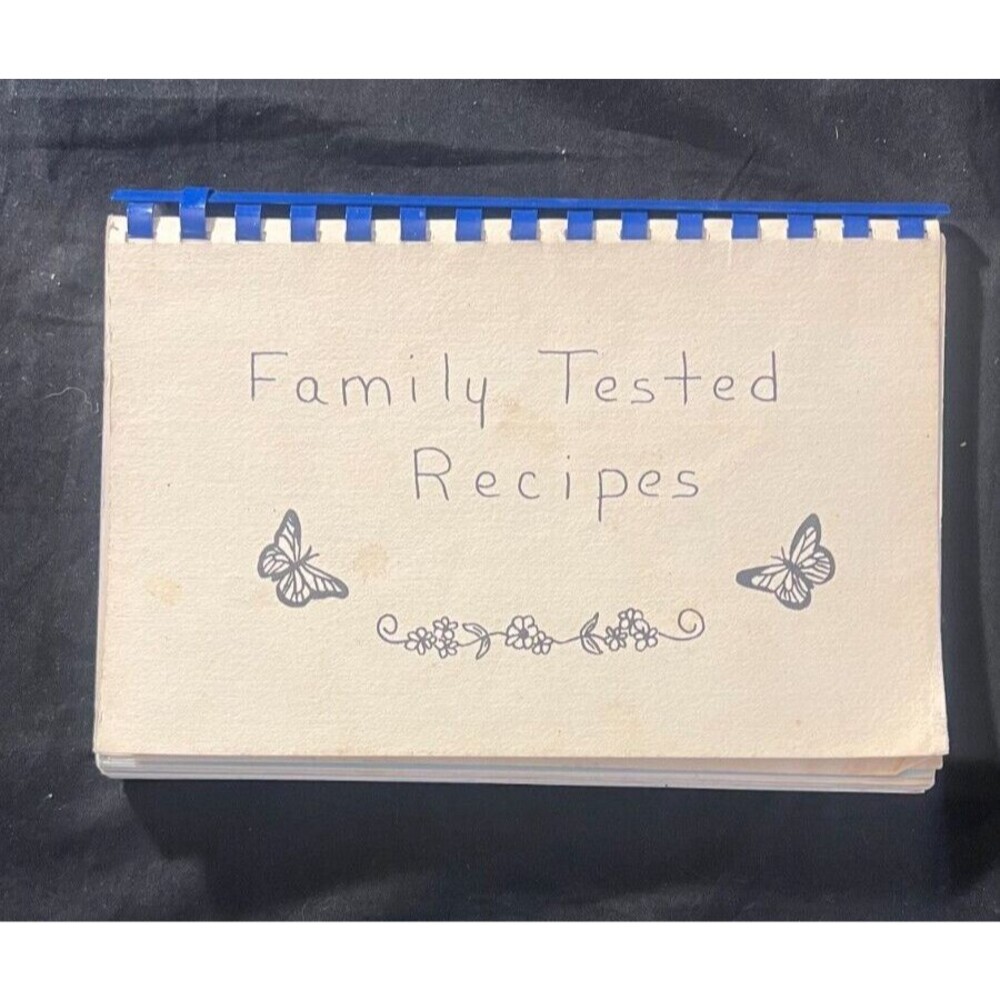 FAMILY TESTED RECIPES rare vtg Cookbook - Bethel Home Demonstration Club 1982 TN